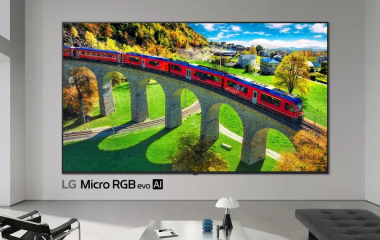 LG показала найпотужніші LCD-телевізори у своїй історії: преміальна серія Micro RGB evo з великими діагоналями