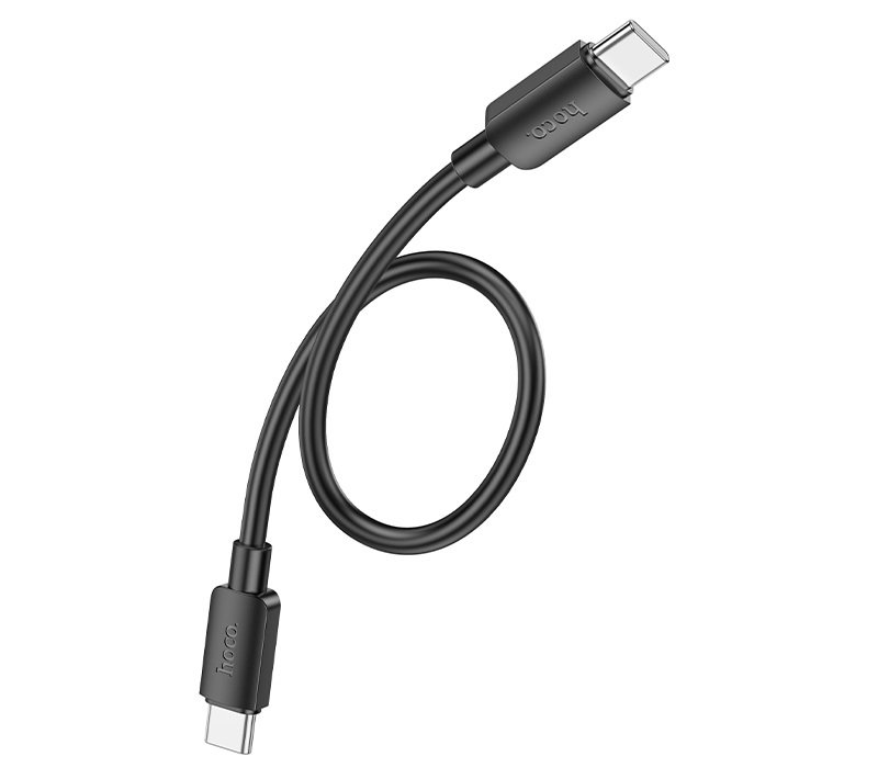 Кабель Hoco X96 Hyper 60W Fast Charging Data Cable Type-C to Type-C Black: Швидкий та Універсальний Заряд для Ваших Пристроїв
