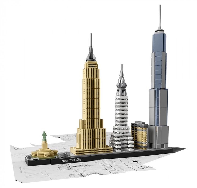 Досліджуйте архітектурні скарби відомого міста за допомогою LEGO Architecture.