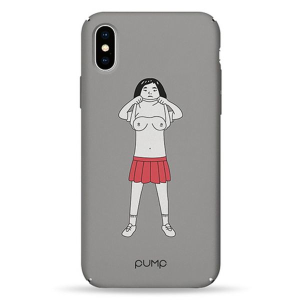 Чохол Pump Silicone Case Tits for iPhone X/XS