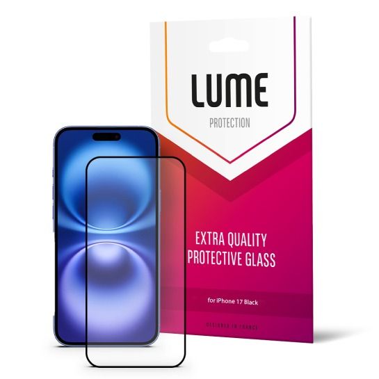 Скло LUME Protection Anti Static Dustproof Glass for iPhone 17 Air Front Black