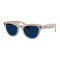 Смарт-окуляри Ray-Ban Meta Skyler Standard Shiny Chalky Gray Clear Sapphire (RW4010 6700MF 52-20)