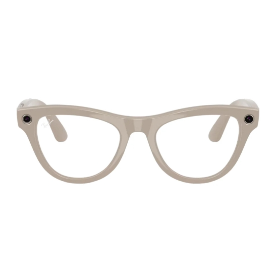Смарт-окуляри Ray-Ban Meta Skyler Standard Shiny Chalky Gray Clear Sapphire (RW4010 6700MF 52-20)