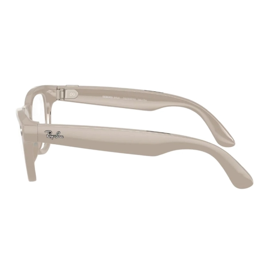 Смарт-окуляри Ray-Ban Meta Skyler Standard Shiny Chalky Gray Clear Sapphire (RW4010 6700MF 52-20)