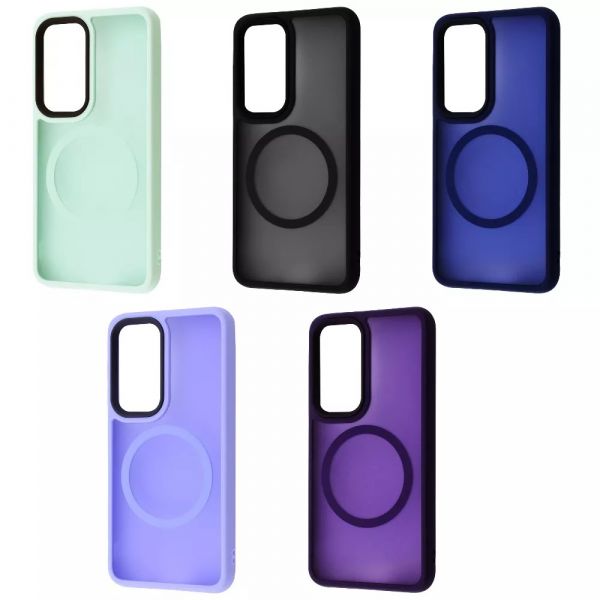 Чехол WAVE Matte Insane Case with Magnetic Ring Samsung Galaxy S24  midnight blue