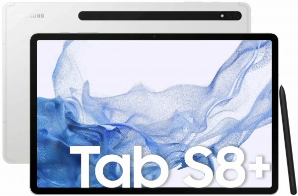 Планшет Samsung Galaxy Tab S8 Plus 12.4 8/128GB Wi-Fi Silver (SM-X800NZSA)