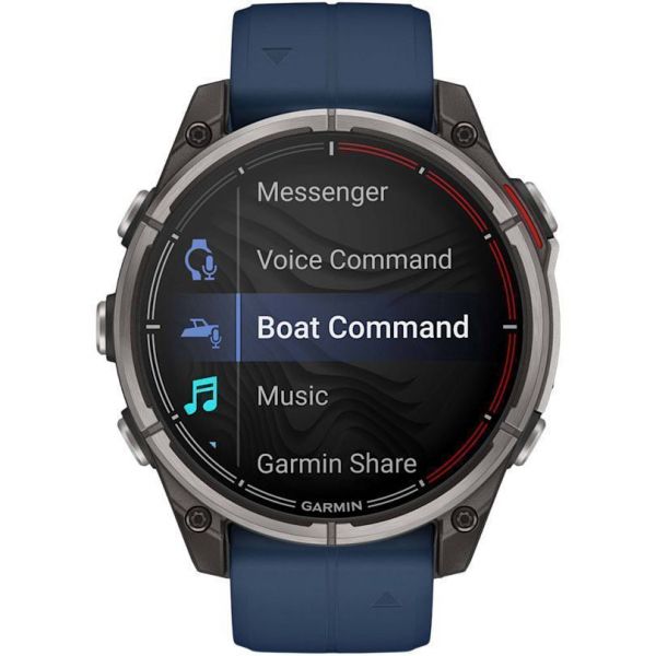 Смарт-часы Garmin Quatix 8 51 mm AMOLED Marine GPS Smartwatch (010-02905-90/91/51)