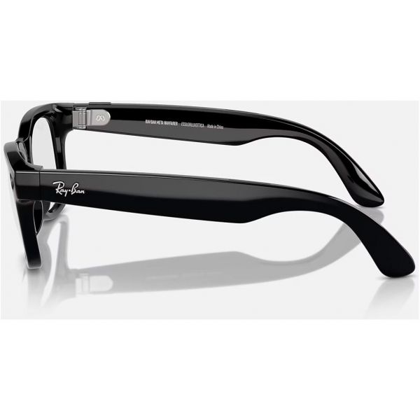 Смарт-окуляри Ray-Ban Meta Wayfarer Shiny Black Frame Clear Lens (RW4006 601/SB 50-22)