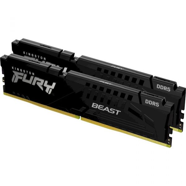 Модуль пам’яті DDR5 2x8GB/5600 Kingston Fury Beast Black (KF556C40BBK2-16)