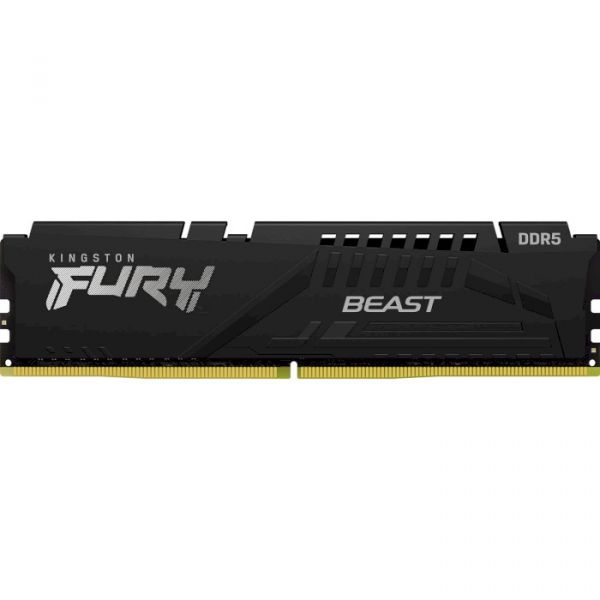 Модуль пам'яті DDR5 16GB/6000 Kingston Fury Beast Black (KF560C36BBE-16)