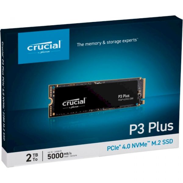 SSD накопичувач Crucial P3 Plus 2 TB (CT2000P3PSSD8)