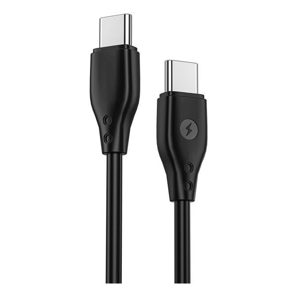 Кабель WIWU Pioneer Series Cable, 67W (Wi-C002) USB-C to USB-C 1м, Black