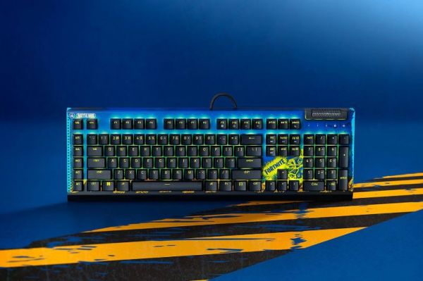 Клавіатура Razer BlackWidow V4 X Yellow Switch FORTNITE (RZ03-04703600-R3M1)