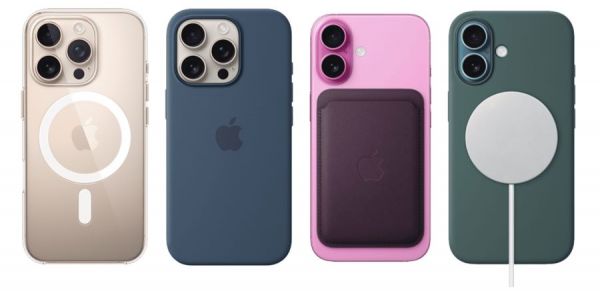 Чехол iPhone 16 Pro Silicone Case with MagSafe /denim/