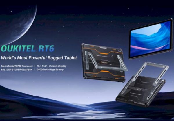 Планшет Oukitel Pad RT6 10 8/256GB NFC/LTE Orange (6931940750226)