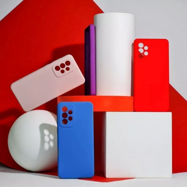 Чохол WAVE Full Silicone Cover Samsung Galaxy S23 FE  red