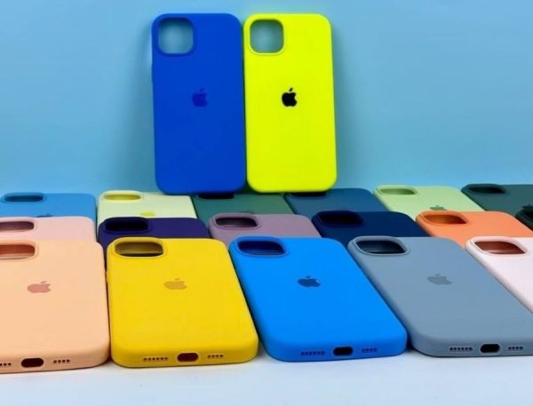Чохол Apple Silicone Case iPhone 14 Pro Max (1:1 original) Pine Green