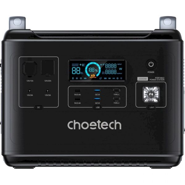 Зарядная станция Choetech Portable Power Station 2000Wh (BS006)