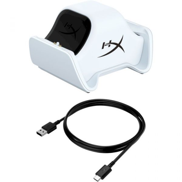 Зарядна станція PS5 HyperX ChargePlay Duo White (51P68AA)