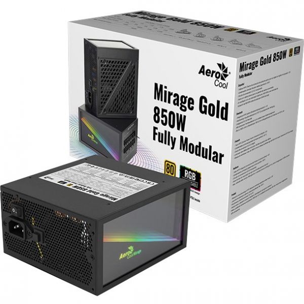 Блок живлення Aerocool Mirage Gold 850 (ACPG-MF85FEC.11)