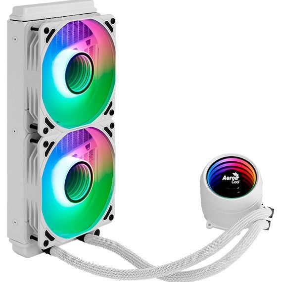 Водяне охолодження AeroCool Mirage L240 WH (ACLA-MR24127.73)