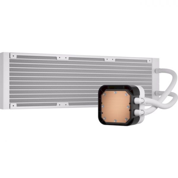 Водяне охолодження Corsair iCUE H150i Elite LCD XT White Display Liquid CPU Cooler (CW-9060077-WW)