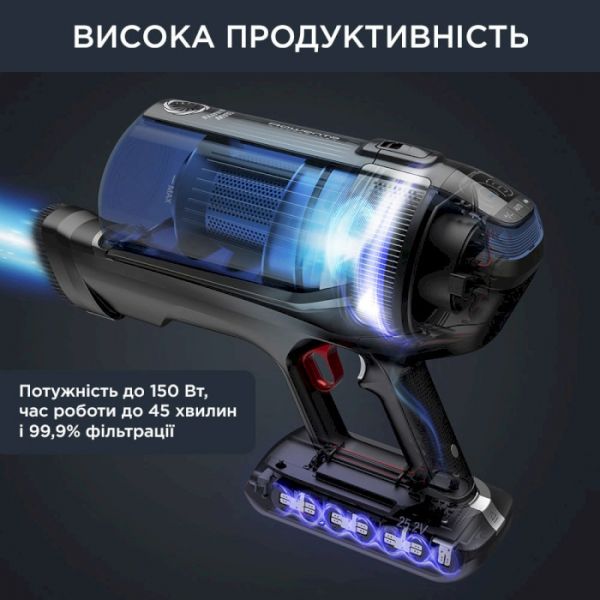 Пилосос (2в1) Rowenta X-Force Flex 12.60 Aqua RH98C0WO