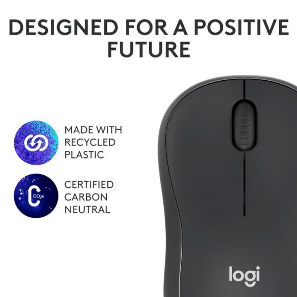 Миша Logitech M240 Silent Charcoal (910-007119)