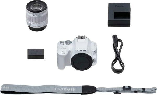 Фотоапарат Canon EOS 250D+ EF-S 18-55mm F4-5.6 White (3458C001)