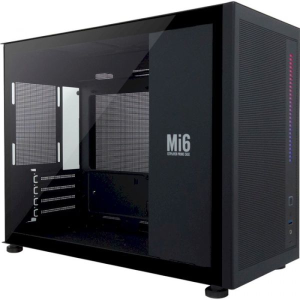 Корпус 1stPlayer Mi6-1F2-BK Black