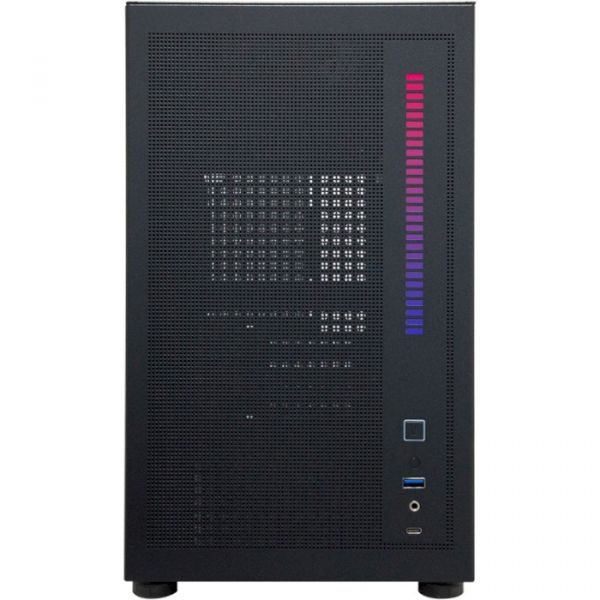 Корпус 1stPlayer Mi6-1F2-BK Black