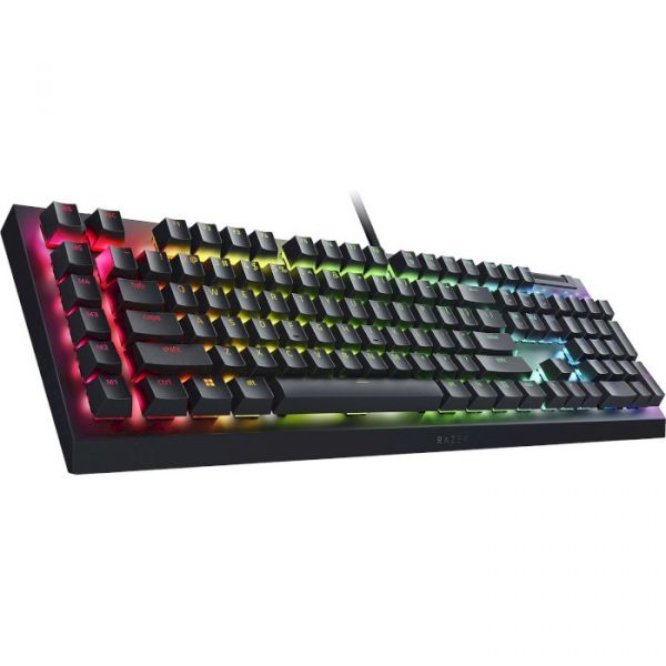 Клавіатура Razer BlackWidow V4 X Green Switch RU (RZ03-04700800-R3R1)