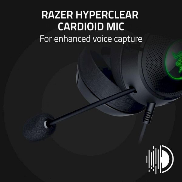 Комп'ютерна гарнітура Razer Kraken Kitty V2 Black (RZ04-04730100-R3M1)