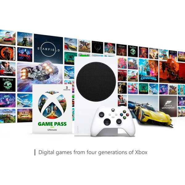 Ігрова консоль Microsoft Xbox Series S 512 GB Starter Bundle (RRS-00153)