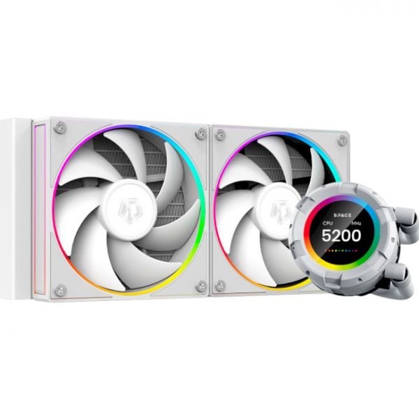 Водяне охолодження ID-Cooling Space SL240 White