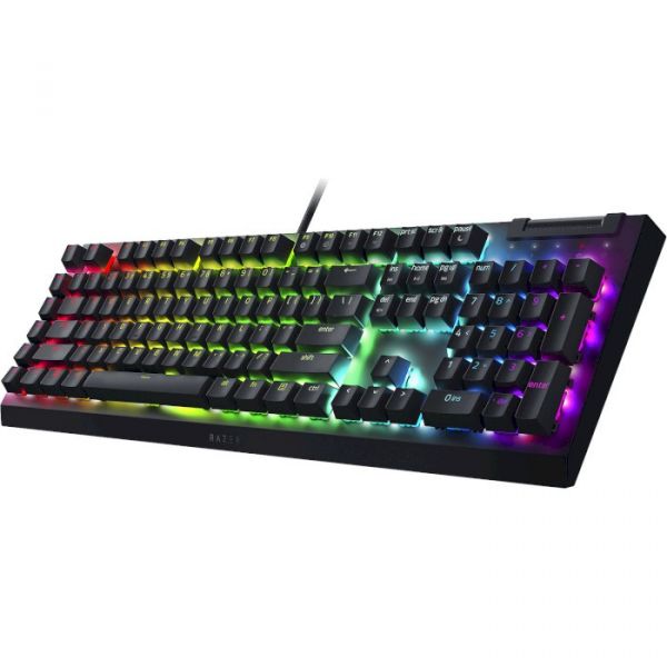 Клавіатура Razer BlackWidow V4 X Yellow Switch RU (RZ03-04702500-R3R1)