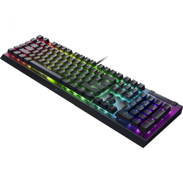 Клавіатура Razer BlackWidow V4 X Yellow Switch RU (RZ03-04702500-R3R1)