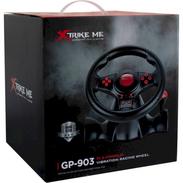 Комплект (кермо, педалі) XTRIKE ME GP-903