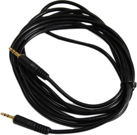 Аудіо-кабель Atcom 3.5 мм - 3.5 мм (M/M), 3 м, Black (17436) пакет