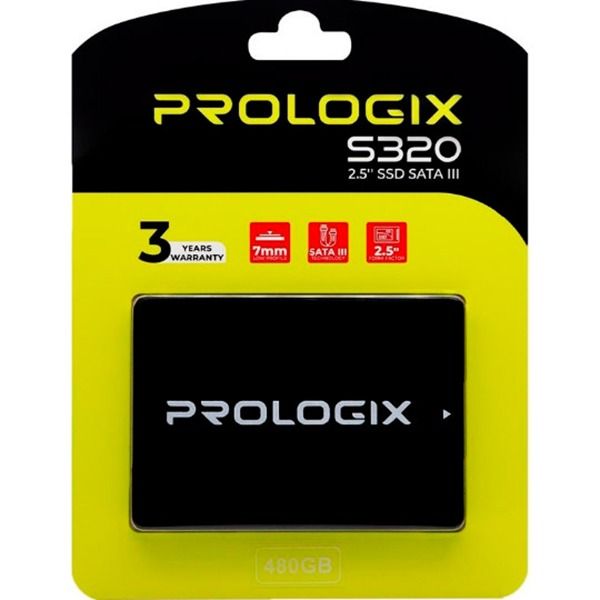 Накопичувач SSD 960GB Prologix S320 2.5" SATAIII 3D TLC (PRO960GS320)