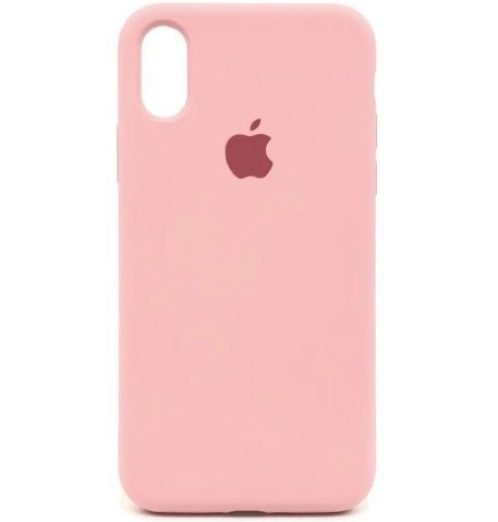 Чохол Apple Silicone Case for iPhone X/Xs Pink