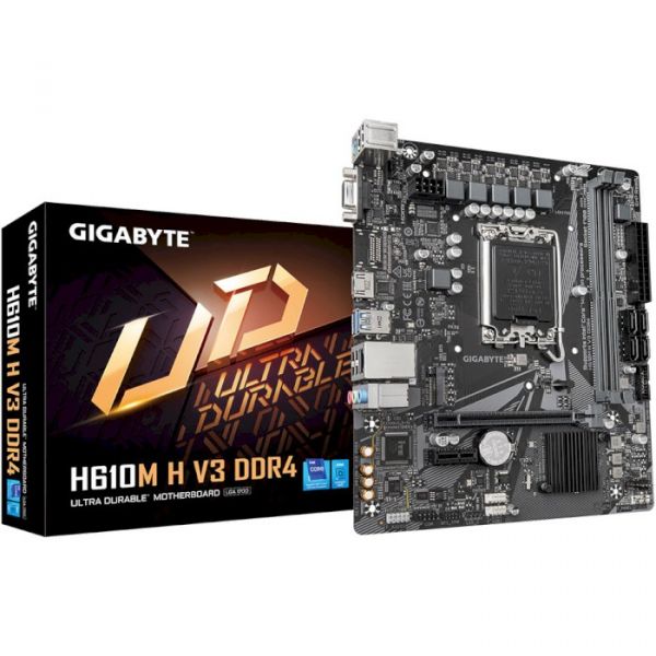 Материнська плата GIGABYTE H610M H V3 DDR4