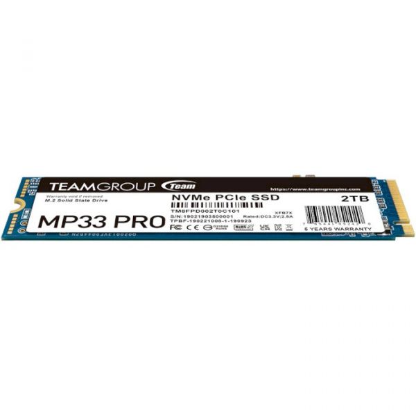 SSD накопичувач TEAM MP33 Pro 2 TB (TM8FPD002T0C101)