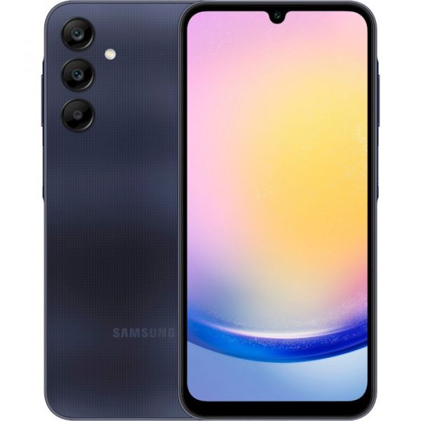 Смартфон Samsung Galaxy A25 5G 6/128GB Black (SM-A256BZKD)