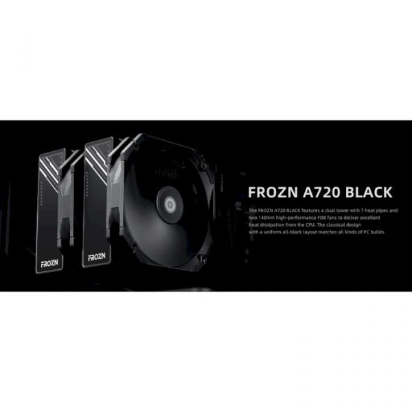 Повітряне охолодження ID-Cooling Frozn A720 Black