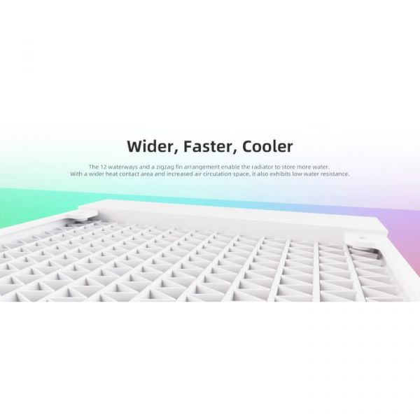 Водяне охолодження ID-Cooling FX240 ARGB White