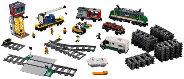 Блоковий конструктор LEGO City Вантажний потяг (60198)