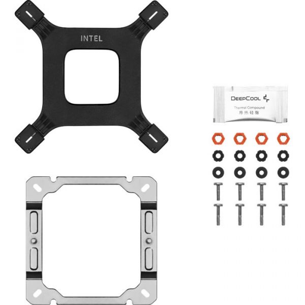 Повітряне охолодження Deepcool AG400 Digital WH ARGB (R-AG400-WHADMN-G-1)