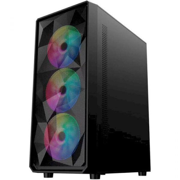 Корпус 1stPlayer FD3-4F2(AP)-BK Black