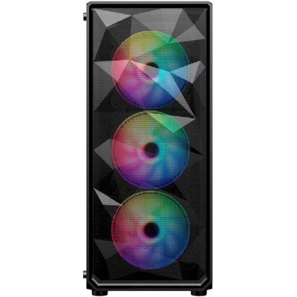 Корпус 1stPlayer FD3-4F2(AP)-BK Black